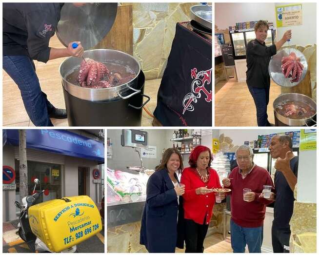 La degustación tuvo lugar este sábado en el negocio de Los Llanos/TA.